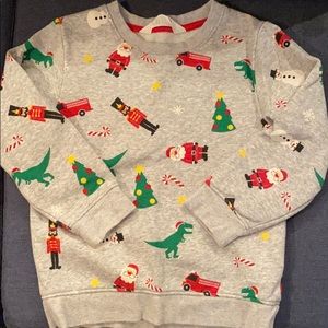 Unisex kids holiday sweatshirt